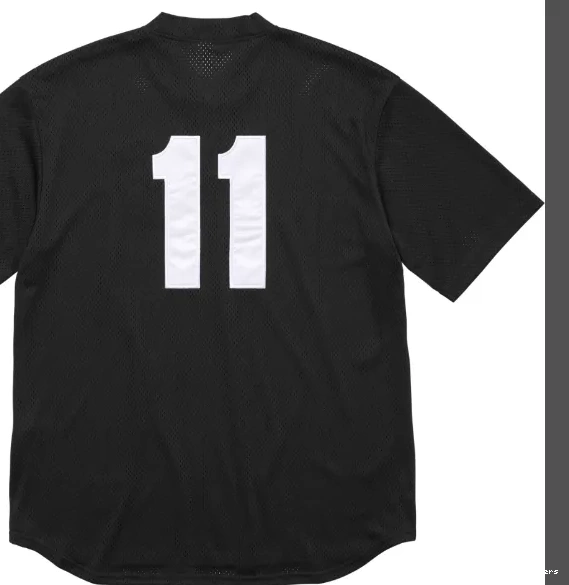 24FW BASEBALL S HENLEY LOGO ¥209 TEE 0402